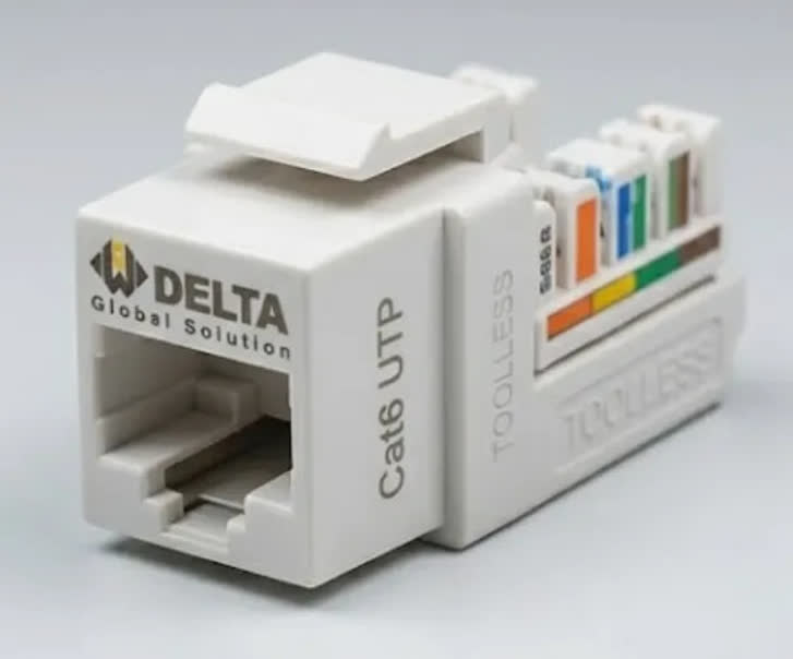 کیستون Cat6 UTP دلتا