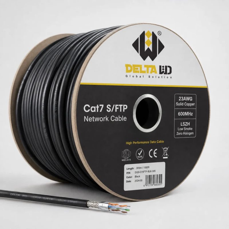 کابل شبکه Cat7 S/FTP دلتا