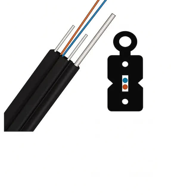 کابل دراپ فیبر نوری دلتا FTTH
