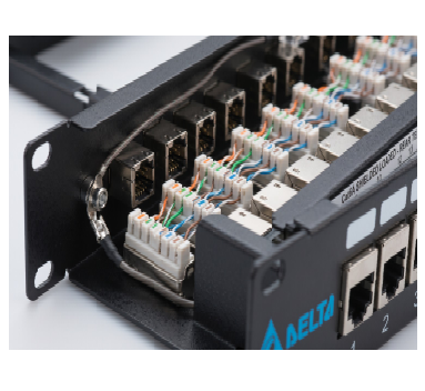 پچ پنل Cat6A شیلددار دلتا